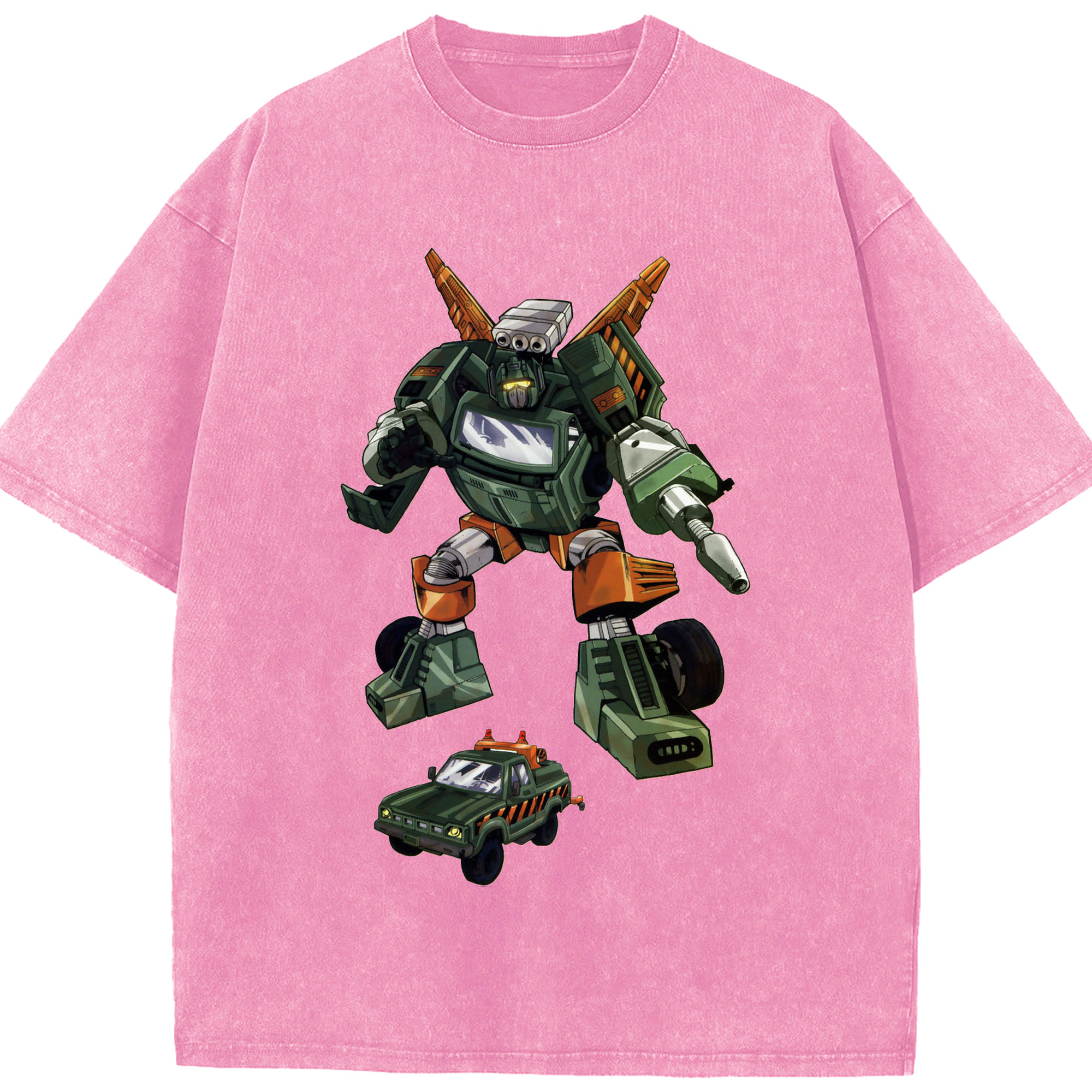 （画像用）  綿100% ヴィンテージ風 半袖Tシャツ（フロントプリント）